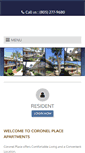 Mobile Screenshot of coronelplace.com